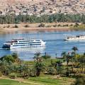Cruise ship on the River Nile