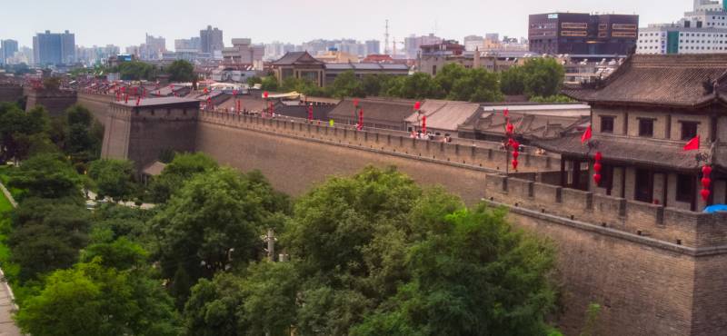 Xian city walls | China
